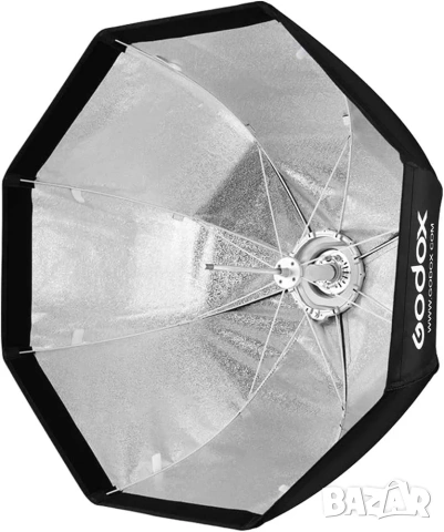 Октагон Софтбокс Godox SB-UE 80см с Bowens Монтаж и Пчелна Пита, снимка 3 - Светкавици, студийно осветление - 53387082