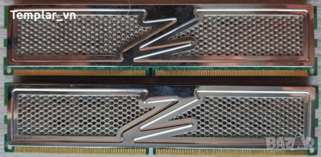 OCZ PLATINUM 2x2 DDR2 1066 PC2 8500 / Corsair VS 2x2 DDR2 800, снимка 2 - RAM памет - 38033041