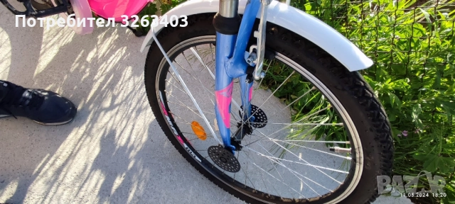 Велосипед Спринт 24, снимка 5 - Велосипеди - 51555394