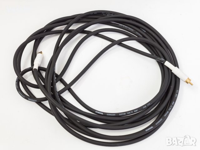 5M RCA (CORDIAL™ CGK Guitar Germany + Neutrik®) висококачествени интеркънекти Hi-Fi Interconnects, снимка 2 - Други - 35302771