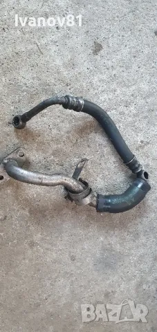 Маслена магистрала за турбо бмв е46 входящата тръбичка изходящ маркуч масло bmw e46 turbo oil pipe 