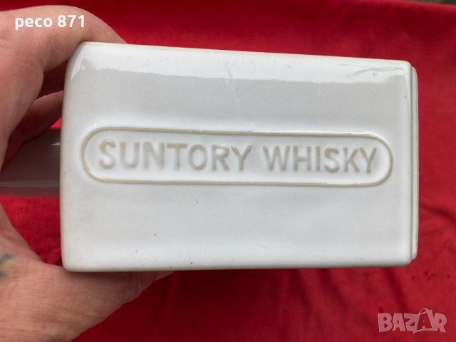 Suntory Whisky Keizo Saji Ceramic Bottle Бутилка от уиски, снимка 5 - Колекции - 38187235
