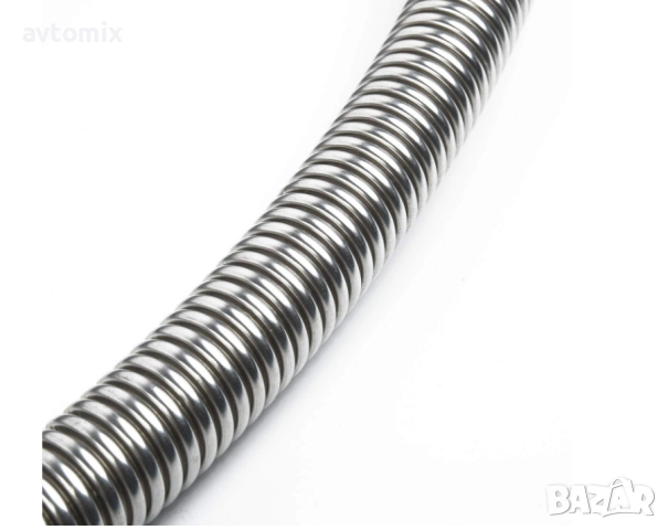 Мека изпускателна тръба за ауспух печка Ø24mm за автомобил кола неръждаема стомана, снимка 3 - Аксесоари и консумативи - 51716178