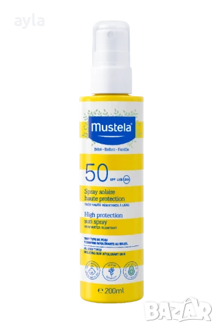 Слънцезащитен спрей за лице и тяло 200мл