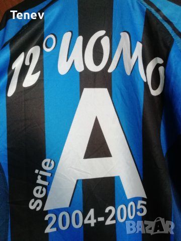 Atalanta 12° Uomo Asics 2004/2005 Нова Оригинална Тениска Фланелка Аталанта , снимка 3 - Тениски - 43339884