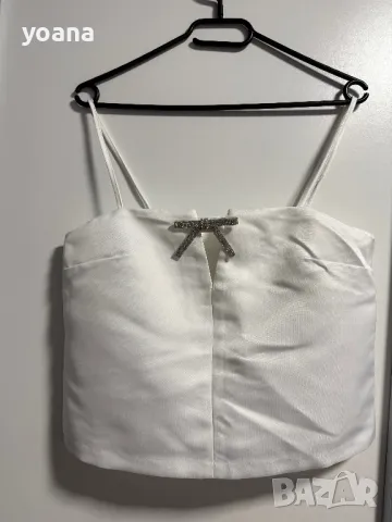 Нов бял потник , снимка 1