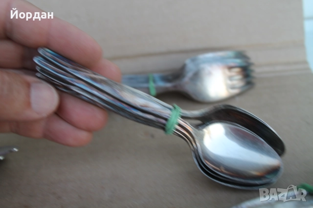 Посребрени вилици и лъжици , снимка 9 - Други ценни предмети - 52616748