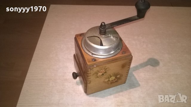 стара мелница-внос швеицария-20х13х12см, снимка 7 - Колекции - 27022738