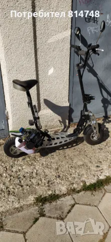 Бензинова тротинетка , снимка 6 - Скутери и тротинетки - 47553616