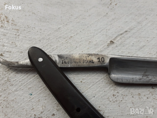 Стар колекционерски бръснач Fontana Solingen, снимка 4 - Антикварни и старинни предмети - 53498871