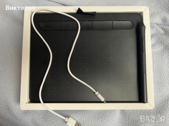 Таблет за рисуване Wacom Intuos S, снимка 2 - Таблети - 51032410