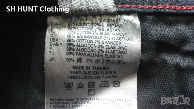 DIESEL TEPPHAR Slim Carrot Stretch Jeans Размер 34 / 34 мъжки еластични дънки 62-66, снимка 17 - Дънки - 52204907