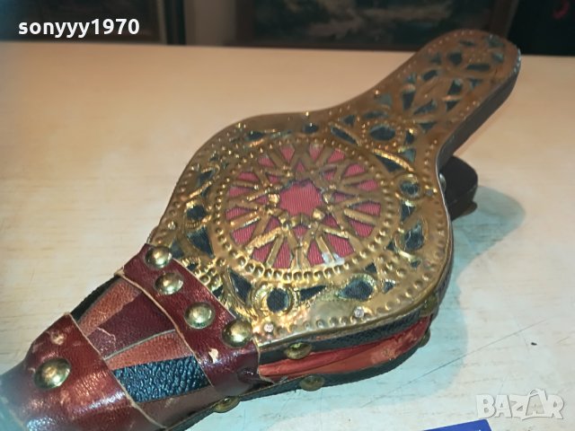 духало мед/месинг-внос france 2005211335, снимка 11 - Антикварни и старинни предмети - 32942452