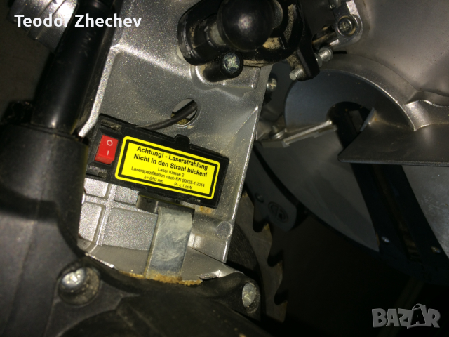 Циркуляр за ъглово рязане Scheppach HM80L /1500 W, 210 мм, снимка 4 - Циркуляри - 44884704