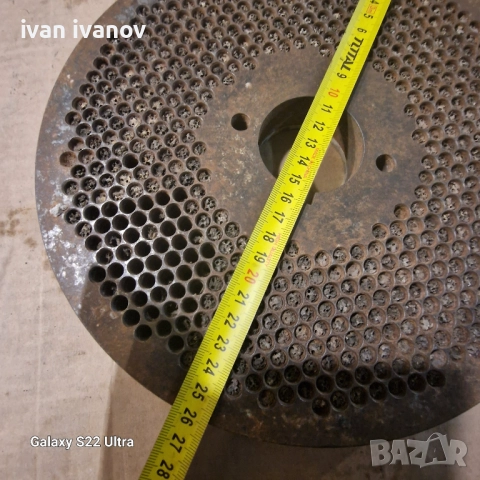 Матрица Гранулатор , снимка 2 - Резервни части за машини - 51891333