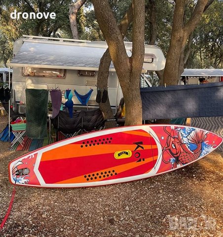 Надуваем падъл борд Funwater KOI 11'6 SUP, снимка 6 - Екипировка - 35239336