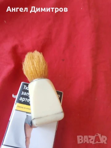 Слонова кост четка за бръснене Германия , снимка 3 - Антикварни и старинни предмети - 50537542