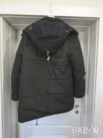 Тъмно зелено яке - Burgosstation checked coods, снимка 2 - Якета - 51932171