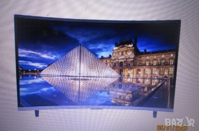 -20%Продавам нов  извит телевизор 43  инча Елите