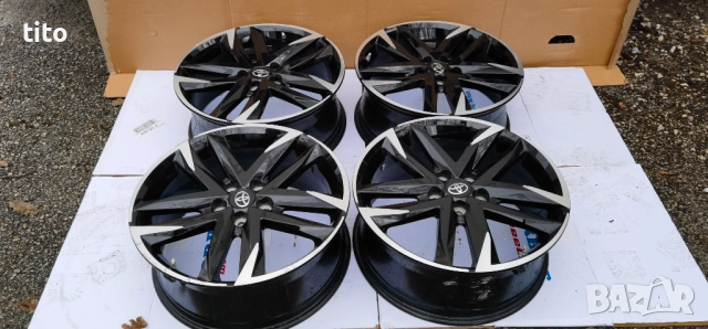 Оригинални 5 114,3 19 Цола Тойота /Toyota, снимка 2 - Гуми и джанти - 52921068