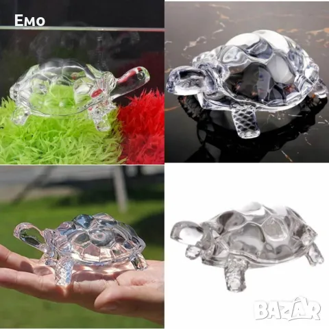 Стъклена фигурка - Костенурка