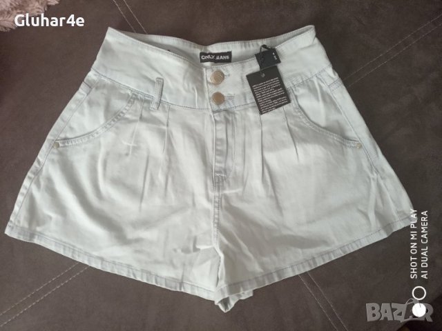 Нови панталонки Only , снимка 1 - Къси панталони и бермуди - 37285704