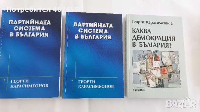 Георги Карасимеонов, Партийната система в България