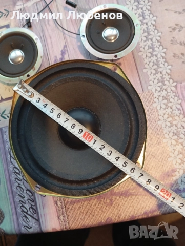 Комплект две пищялки и бас говорител Aiwa, снимка 2 - Тонколони - 52095335