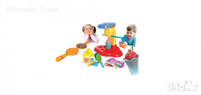 Комплект пластелин DOH - Машина за сладолед  , снимка 1 - Пластелини, моделини и пясъци - 30815244