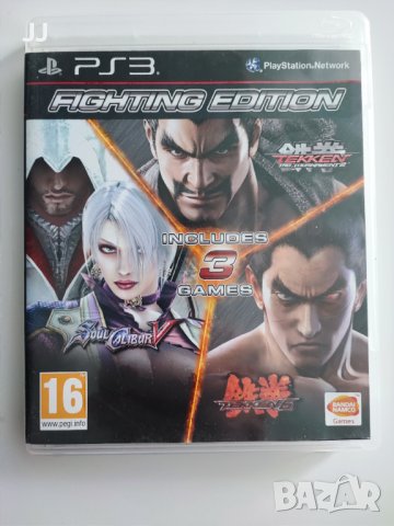 Fighting Edition: Tekken Tag Tournament 2, Soul Calibur V; Tekken 6 игра за Ps3 Playstation 3 Пс3