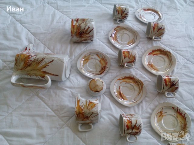 Сервиз за кафе висококачествен, снимка 7 - Сервизи - 36749041