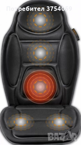 Масажираща седалка за гръб Medisana - Germany, снимка 15 - Масажори - 52348377