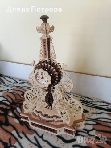 Часовник. Дърворезба. , снимка 2 - Декорация за дома - 38132958