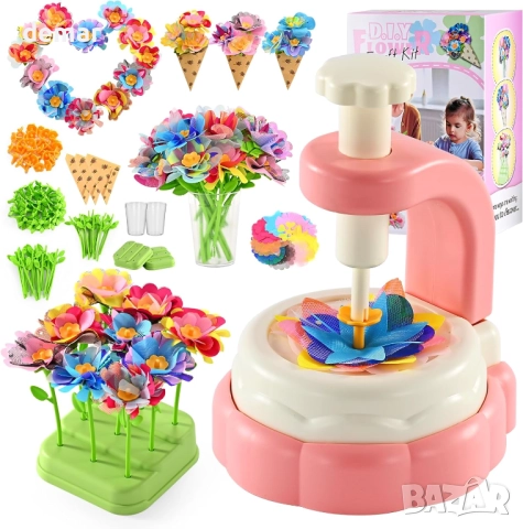 BlueSwan Изкуства и занаяти за деца, Направи си сам платнени цветя