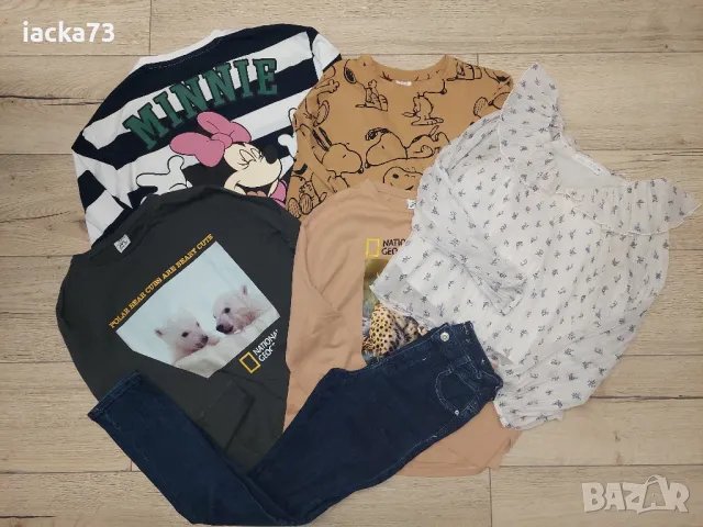 Четири блузки Zara, снимка 8 - Детски Блузи и туники - 47322802