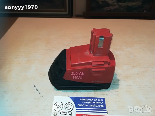 hilti sfb121 2.0ah-made in japan-battery pack 1406211709, снимка 11 - Винтоверти - 33213887