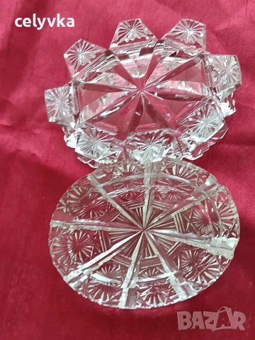 Кристална захарница ( бижутерка), снимка 3 - Други - 50183252