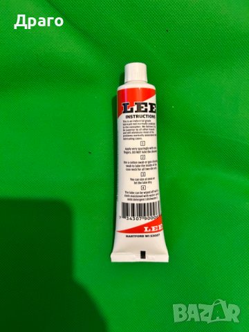 Смазка за гилзи Lee Resizing Lube, снимка 2 - Оборудване и аксесоари за оръжия - 43516925