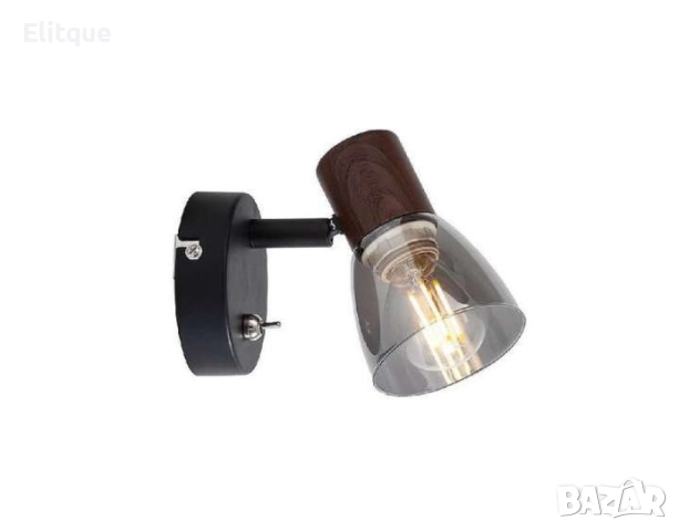 Спот  Pluto, E14, 1 max 40W, с ключ, класически стил, снимка 3 - Други - 52853756