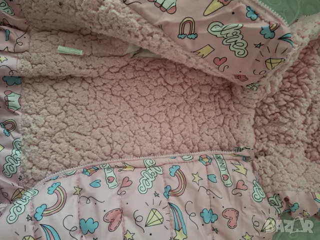 Детско зимно яке,дължина 40см, снимка 2 - Бебешки якета и елеци - 48877160