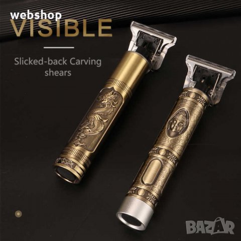 Качествен Безжичен тример за брада и коса KEMEI, снимка 1