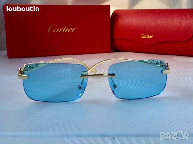 Cartier 2024 мъжки слънчеви очила дамски унисекс 4 цвята, снимка 15 - Слънчеви и диоптрични очила - 48016813