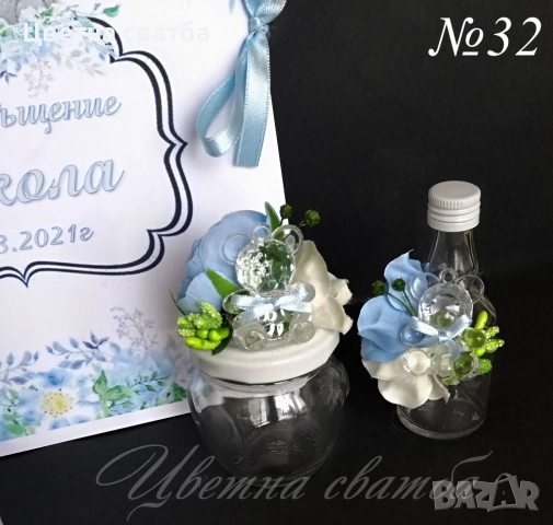 Комплекти за кръщене- Комплект за кръщене, подаръци за кръщене, Комплект за кръщене с мече, снимка 6 - Други - 22951974