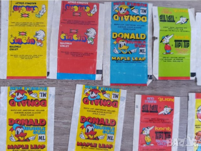 Опаковки от дъвки, снимка 3 - Други ценни предмети - 43835704
