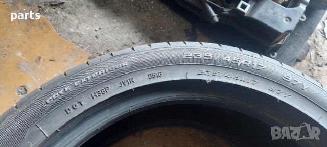 Гума 17цола ESA Tecar Spirit UHP 235/45/17(Стар ДОТ) N, снимка 7 - Гуми и джанти - 42946139
