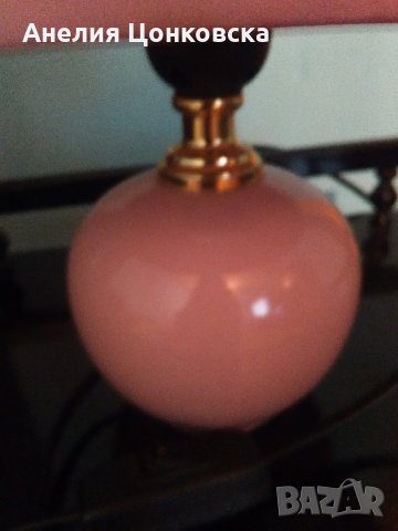 Нощна лампа в розово, снимка 4 - Антикварни и старинни предмети - 27158417