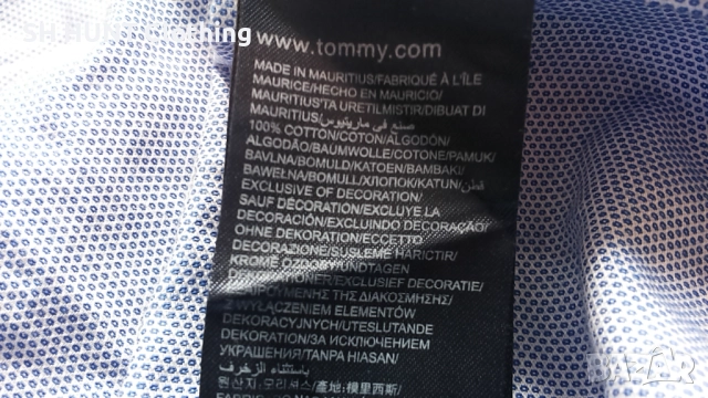 Tommy Hilfiger Shirts размер M мъжка риза 19-19, снимка 6 - Ризи - 52160536