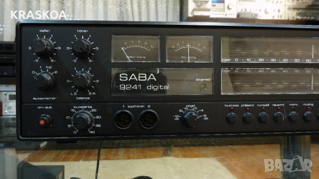 SABA 9241- НЕ РАБОТЕЩ, снимка 2 - Ресийвъри, усилватели, смесителни пултове - 53191214
