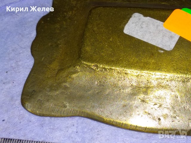 КРАСИВ МАСИВЕН БРОНЗОВ ПЕПЕЛНИК СУВЕНИР от АТИНА ГЪРЦИЯ МАЙСТОРСКА ИЗРАБОТКА за КОЛЕКЦИЯ 41547, снимка 13 - Декорация за дома - 43739296