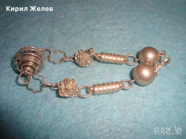 ПОСРЕБРЕНА ХЕНД-МЕЙД АРТ ИЗРАБОТКА ГРИВНА 6179, снимка 3 - Гривни - 34840393